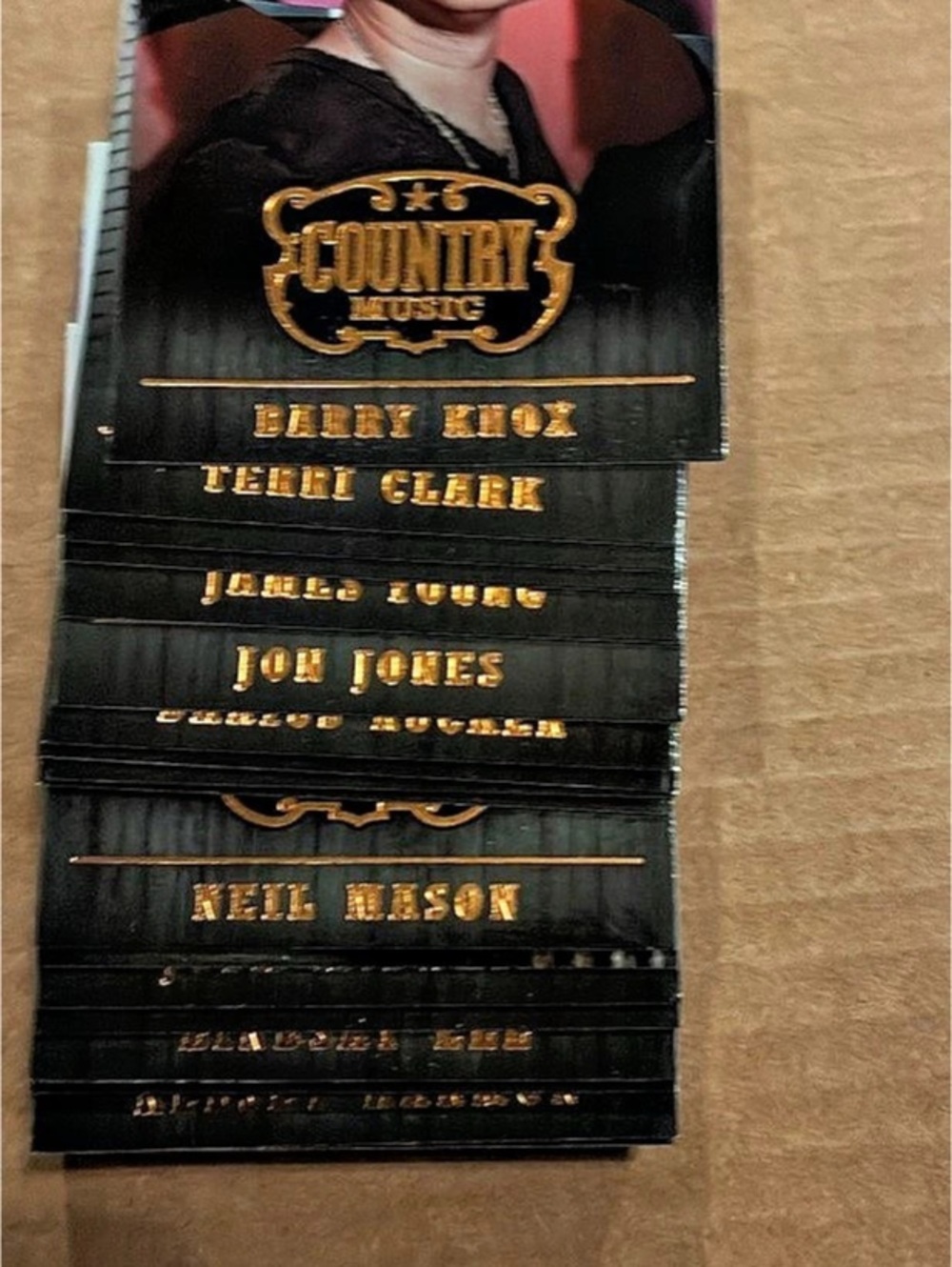 Panini 2014 Country Music Trading 100 card set